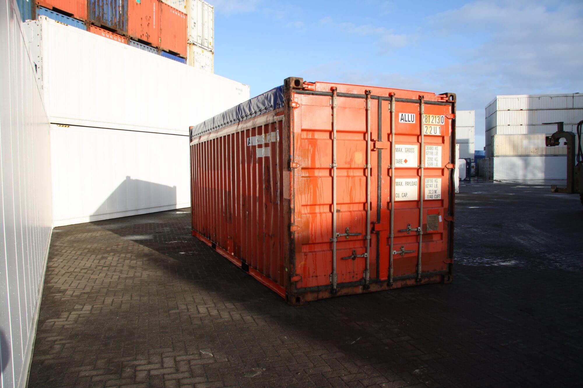 20FT Original Open Top Container | Alconet Containers